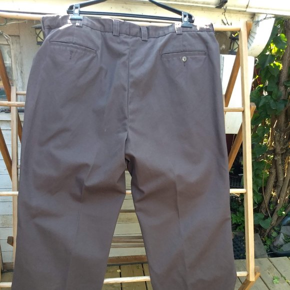 oak hill premium pant chocolate brown chinos - Picture 4 of 13